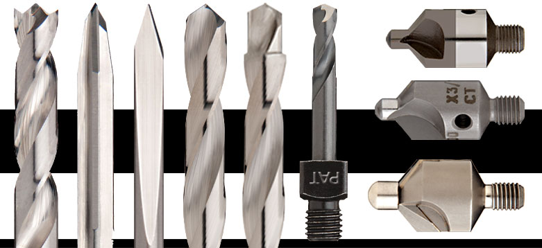 Brocas de metal duro e ferramentas de corte compostas